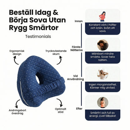 KnäKliniken, Knä Kudde – Sov Utan Stramande Rygg & Höft Smärtor